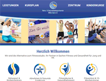 Tablet Screenshot of leipzig-gesundheitssport.de